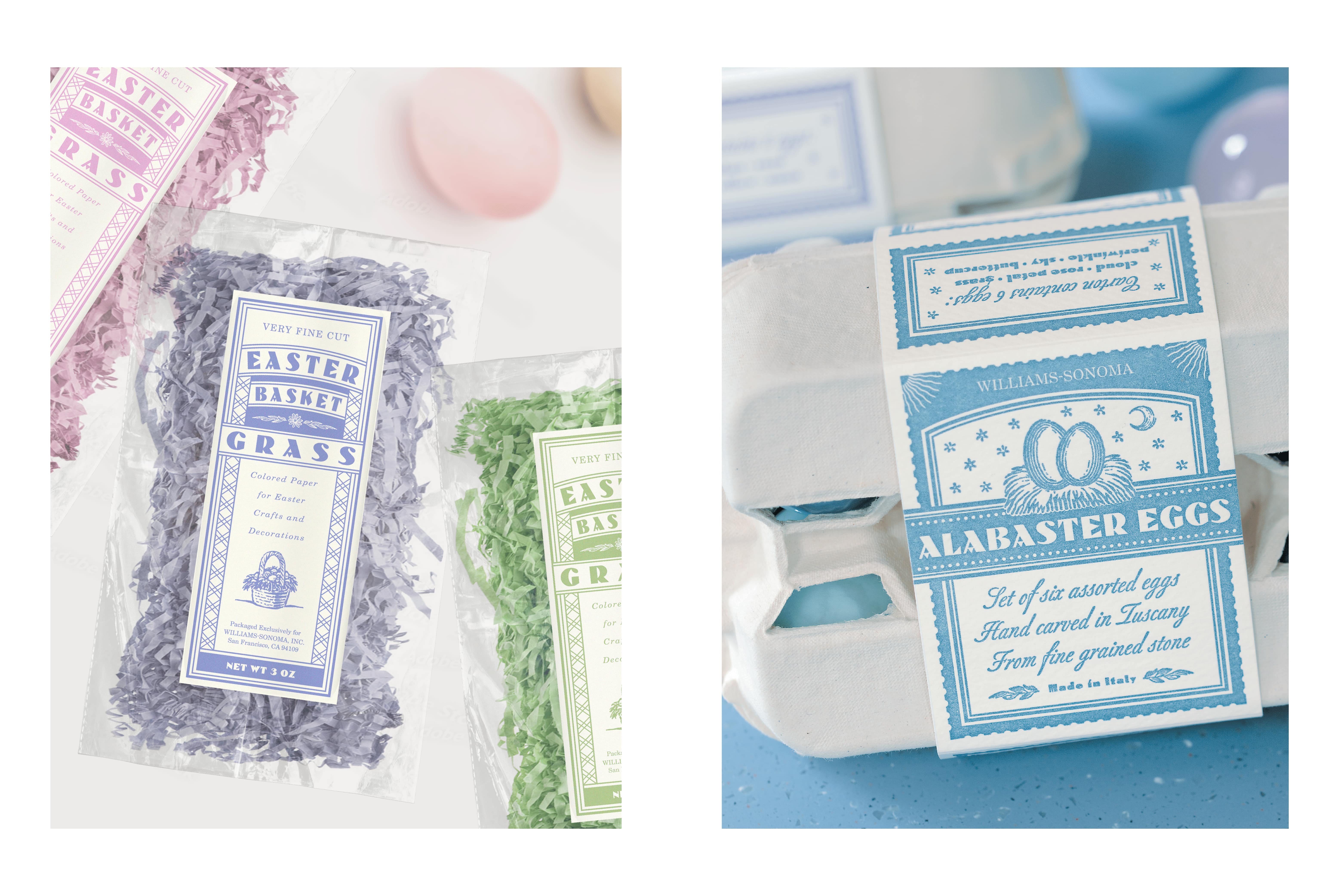 Williams Sonoma Easter packaging